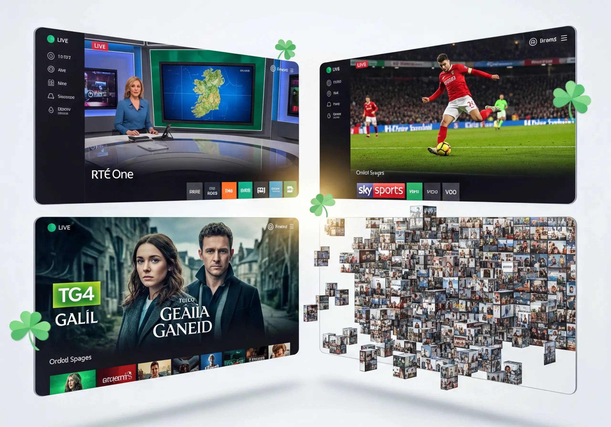 IPTV Belgique coverage for Premier League and Sky Sports style match broadcasts in 4K